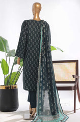 Bin Saeed Exclusive Printed Lawn 3 PC Collection Vol 03 D-04