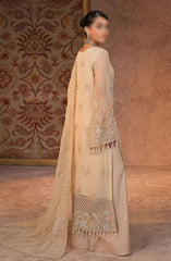 Lamisah Zebaish Luxury Chiffon Collection D-08 Beige