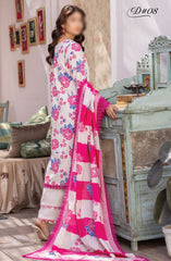 Rang E Noor Digital Printed Dobby Lawn Collection Design 08