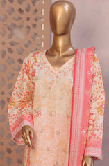 Bin Saeed Ronaq e Eid Embroidered Lawn Collection 2025 D-09