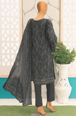 HZ Unstitch Premium Embroidered Lawn Collection D-10