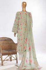 Bin Saeed Exclusive Printed Lawn 3 PC Collection Vol 03 D-11