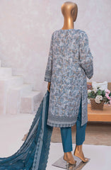 HZ Unstitch Premium Embroidered Lawn Collection D-11