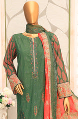 HZ Unstitch Premium Embroidered Lawn Collection D-13