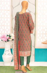 HZ Unstitch Premium Embroidered Lawn Collection D-13