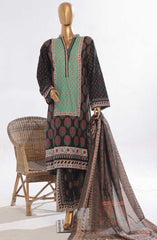 Bin Saeed Exclusive Printed Lawn 3 PC Collection Vol 03 D-13