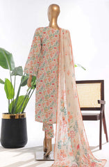 Bin Saeed Exclusive Printed Lawn 3 PC Collection Vol 03 D-14