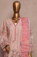 Bin Saeed Ronaq e Eid Embroidered Lawn Collection 2025 D-14