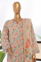 Bin Saeed Exclusive Printed Lawn 3 PC Collection Vol 03 D-14