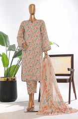 Bin Saeed Exclusive Printed Lawn 3 PC Collection Vol 03 D-14