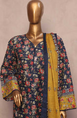 Bin Saeed Ronaq e Eid Embroidered Lawn Collection 2025 D-15