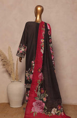 Bin Saeed Ronaq e Eid Embroidered Lawn Collection 2025 D-17