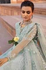 Lavish Premium Dilkash Luxury Chiffon Collection D-01 Coriander