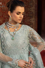 Lavish Premium Dilkash Luxury Chiffon Collection D-01 Coriander