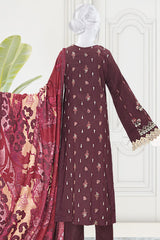 Nermeen Embroidered Luxury Peach Collection 2023 Design 01