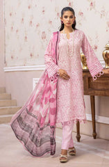 Mahees Isha Printed Chikankari Lawn Collection By Riaz Arts D-01