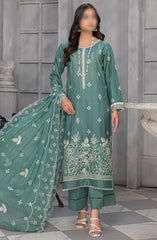 Areej by Fantak Unstitched Lawn Summer Collection 2025 D-01