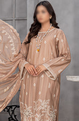 Areej by Fantak Unstitched Lawn Summer Collection 2025 D-02