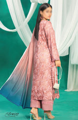 Aangan Digital Printed Lawn Collection By Humdum D-02