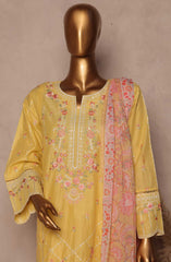 Bin Saeed RTW Luxury Plain Lawn Collection 2025 Vol-04 D-02