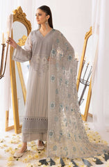 Mahees Saliqa Chikankari Lawn Embroidered Collection By Riaz Arts D-02