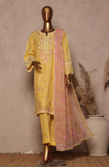 Bin Saeed RTW Luxury Plain Lawn Collection 2025 Vol-04 D-02