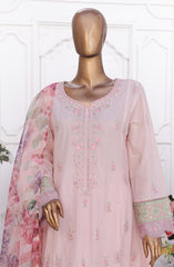 Bin Saeed Eid Edit Luxury Frock 3PC Collection D-03