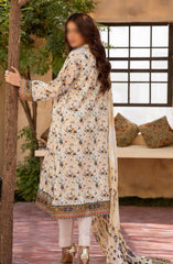 Mahees Printed Chikiankari Lawn Collection 2024 Design 03