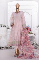 Bin Saeed Eid Edit Luxury Frock 3PC Collection D-03