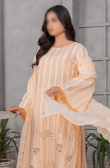 Areej by Fantak Unstitched Lawn Summer Collection 2025 D-04