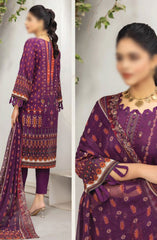 Dastaan Embroidered Print Lawn Collection 2024 By Humdum Design 04