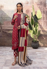 Uraan By Zara Meer Printed Doriya Staple Collection Vol 10 Design 04