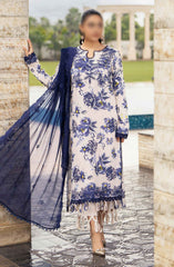 DIVA Embroidered Karandi Collection BY HUMDUM D-04