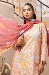 Mahees Isha Printed Chikankari Lawn Collection By Riaz Arts D-05