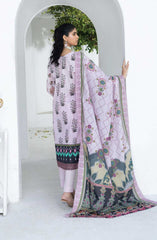 Mashaal Stripe Exclusive Digital Printed Embroidered Lawn Collection D-05