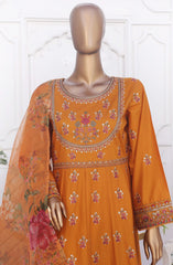 Bin Saeed Eid Edit Luxury Frock 3PC Collection D-06