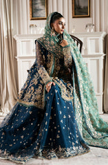 Inayat Luxury Wedding Formals 2024 D-06 REGAL SAPPHIRE