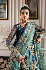 Inayat Luxury Wedding Formals 2024 D-06 REGAL SAPPHIRE