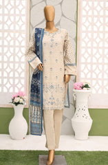 Bin Saeed Khaddar Winter Embroidered Collection 2024 D-06