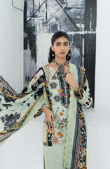 Mashaal Stripe Exclusive Digital Printed Embroidered Lawn Collection D-06