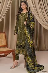 Queen Slub Dhanak Wool Collection With Palachi Shawl D-06