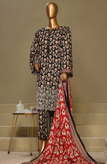 Bin Saeed Lawn Chikankari 3 PC Collection Vol 01 D-06