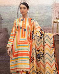 Uraan By Zara Meer Printed Doriya Staple Collection Vol 10 Design 06