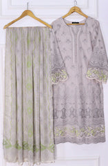 Emerge Printed & Embroidered Pret Lawn 3 Piece Collection 2025 D-06