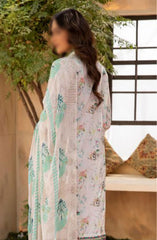 Mahees Printed Chikiankari Lawn Collection 2024 Design 06