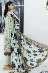 Mashaal Stripe Exclusive Digital Printed Embroidered Lawn Collection D-06