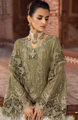 Lavish Premium Dilkash Luxury Chiffon Collection D-07 Dark Tan