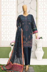 Bin Saeed Khaddar Winter Embroidered Collection 2024 D-07