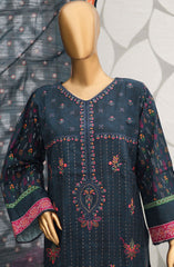 Bin Saeed Khaddar Winter Embroidered Collection 2024 D-07