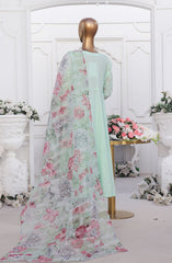 Bin Saeed Eid Edit Luxury Frock 3PC Collection D-08